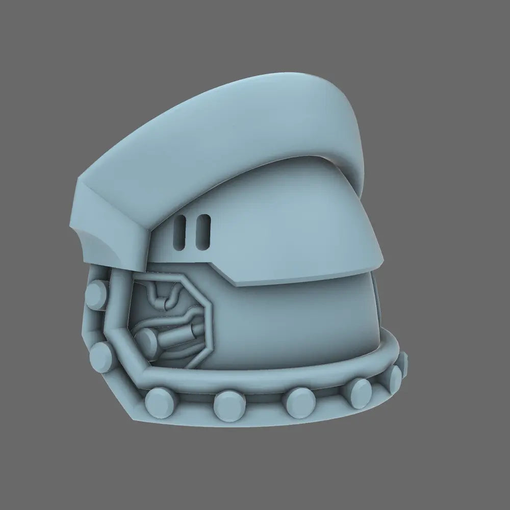 Space Knights V3 Warrior Shoulder Pads X 10 BW Terrain & Forge