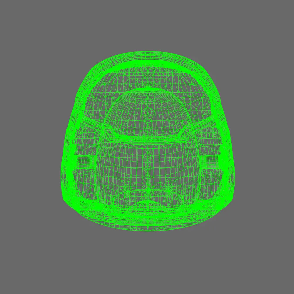 Space Knights V4 Savage Plain Shoulder Pads Type A X 10 BW Terrain & Forge