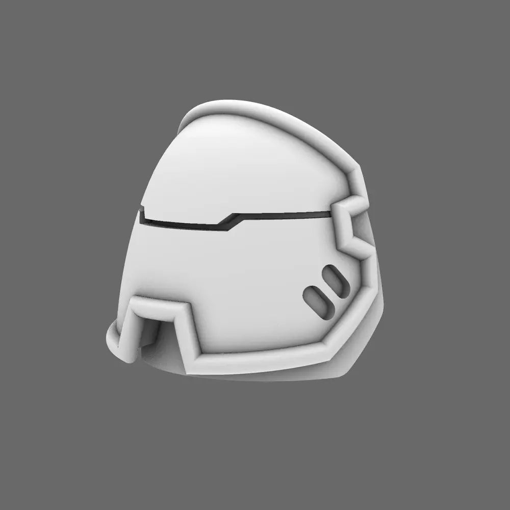 Space Knights V4 Savage Plain Shoulder Pads Type C X 10 BW Terrain & Forge