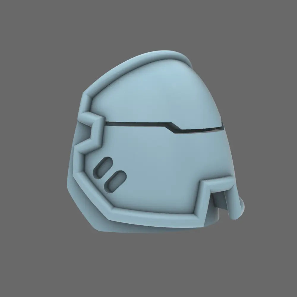 Space Knights V4 Savage Plain Shoulder Pads Type C X 10 BW Terrain & Forge