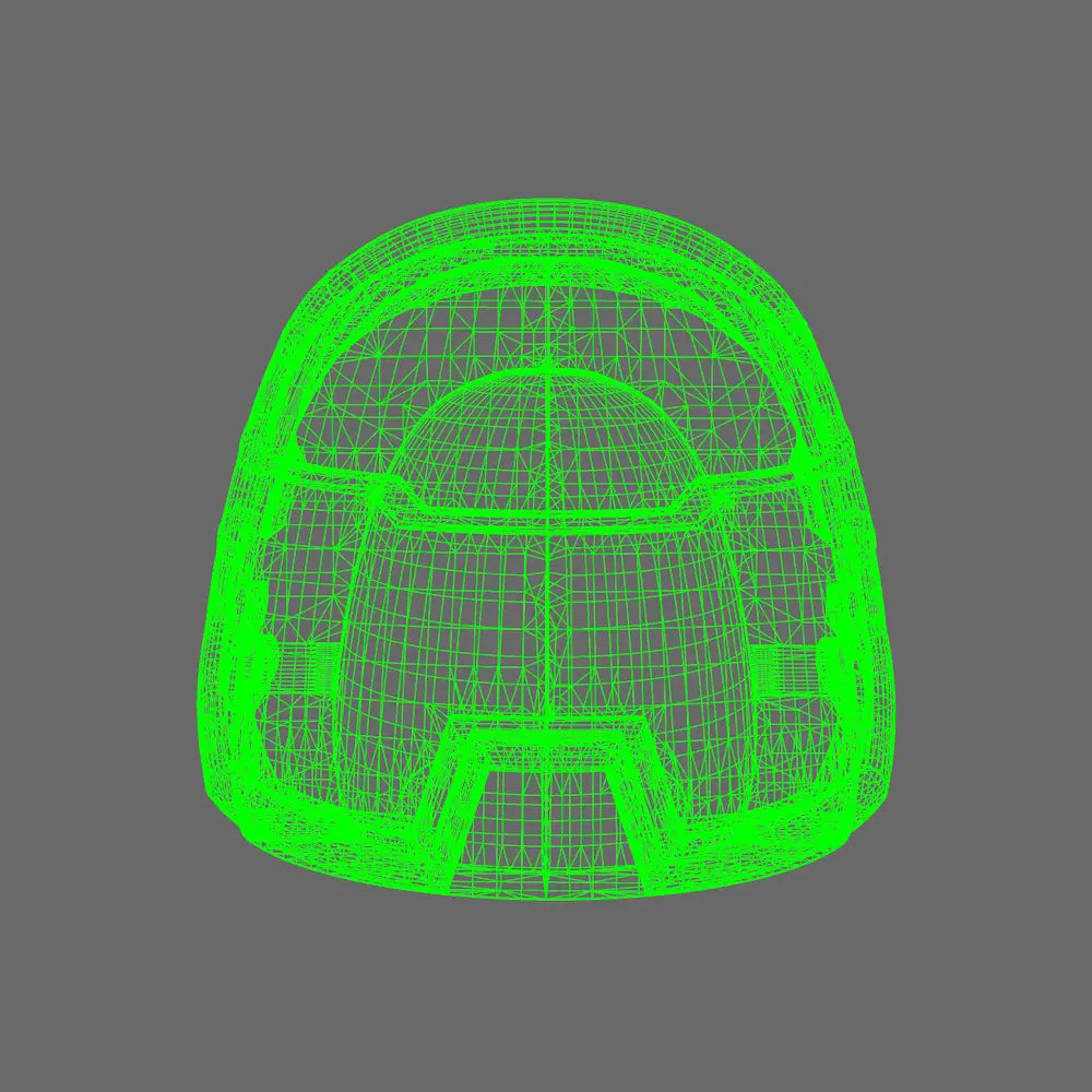 Space Knights V4 Savage Plain Shoulder Pads Type C X 10 BW Terrain & Forge