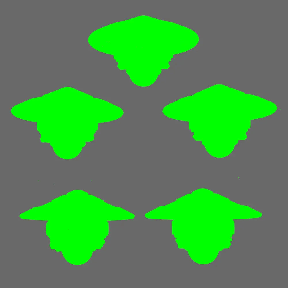 Cyber Samurai V10 Jingasa Helmets X 10 BW Terrain & Forge