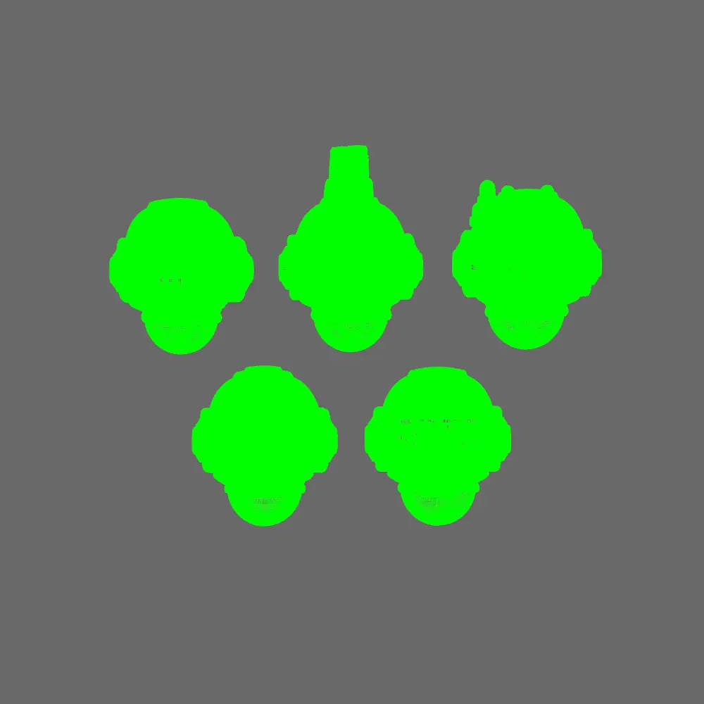 Space Knights V10K Style 20251201 X 10 BW Terrain & Forge