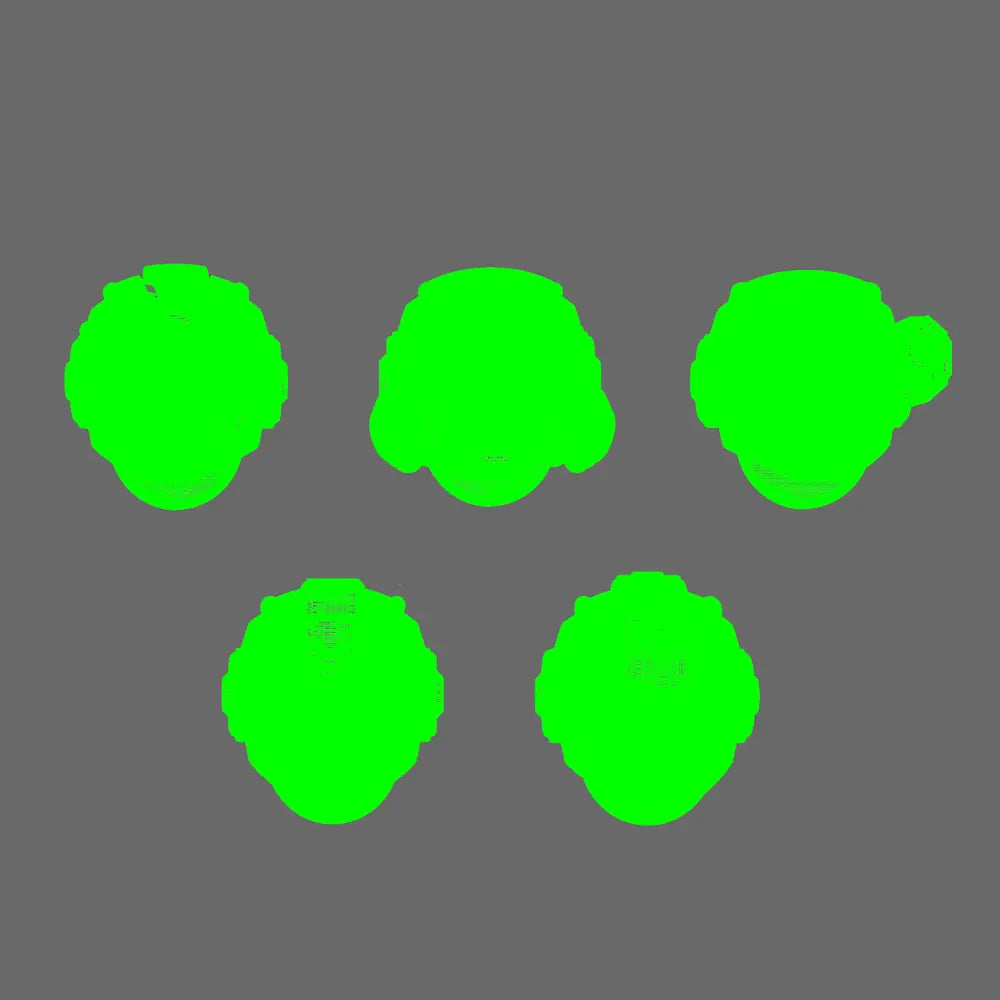 Space Knights V10K Helmet Type  20251202 X 10 BW Terrain & Forge