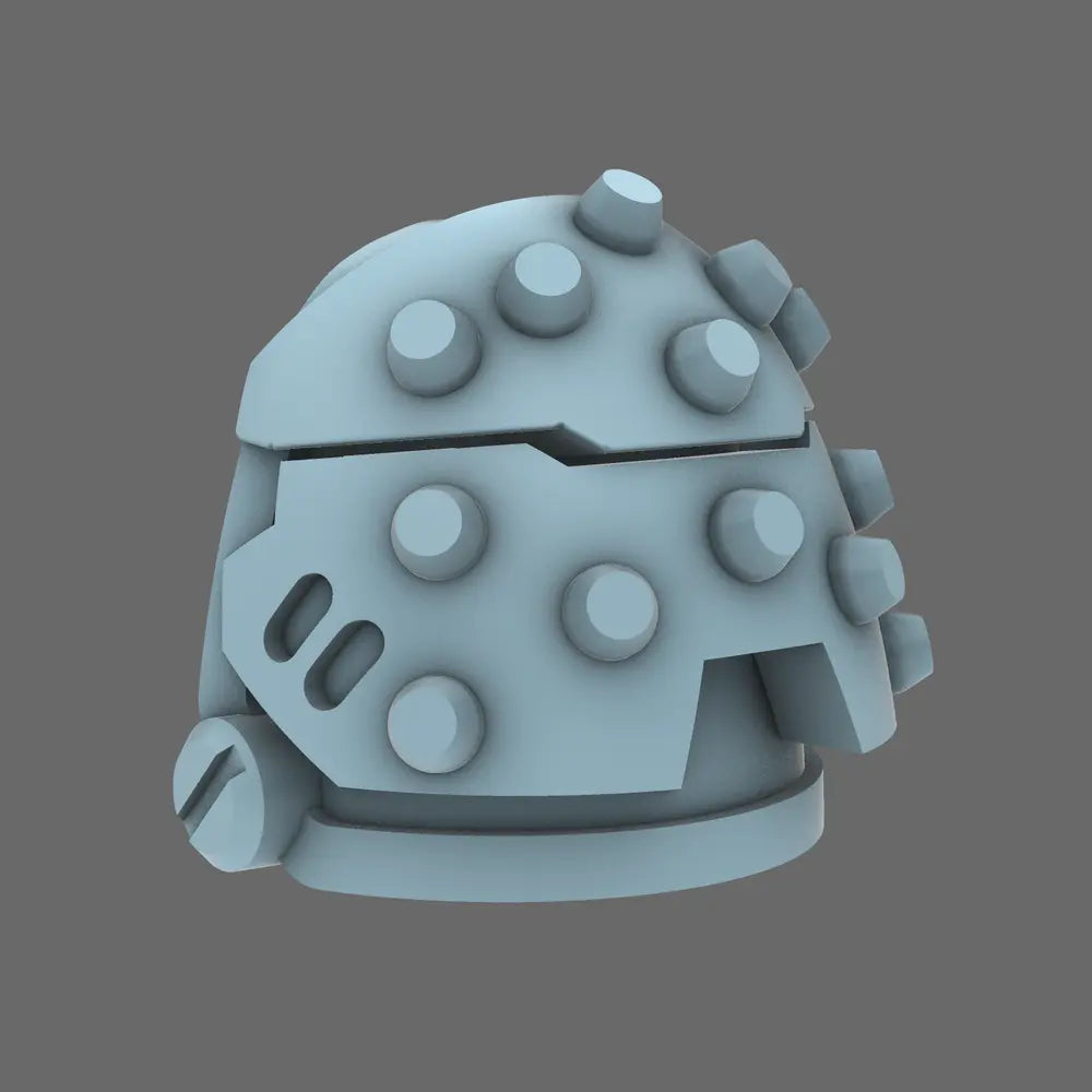 Space Knights V5 Defiance Studded Shoulder Pads Type C X 10 BW Terrain & Forge