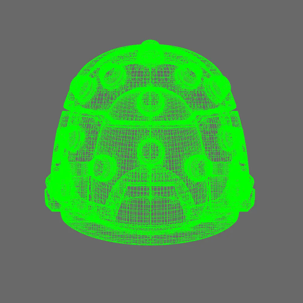 Space Knights V5 Defiance Studded Shoulder Pads Type C X 10 BW Terrain & Forge