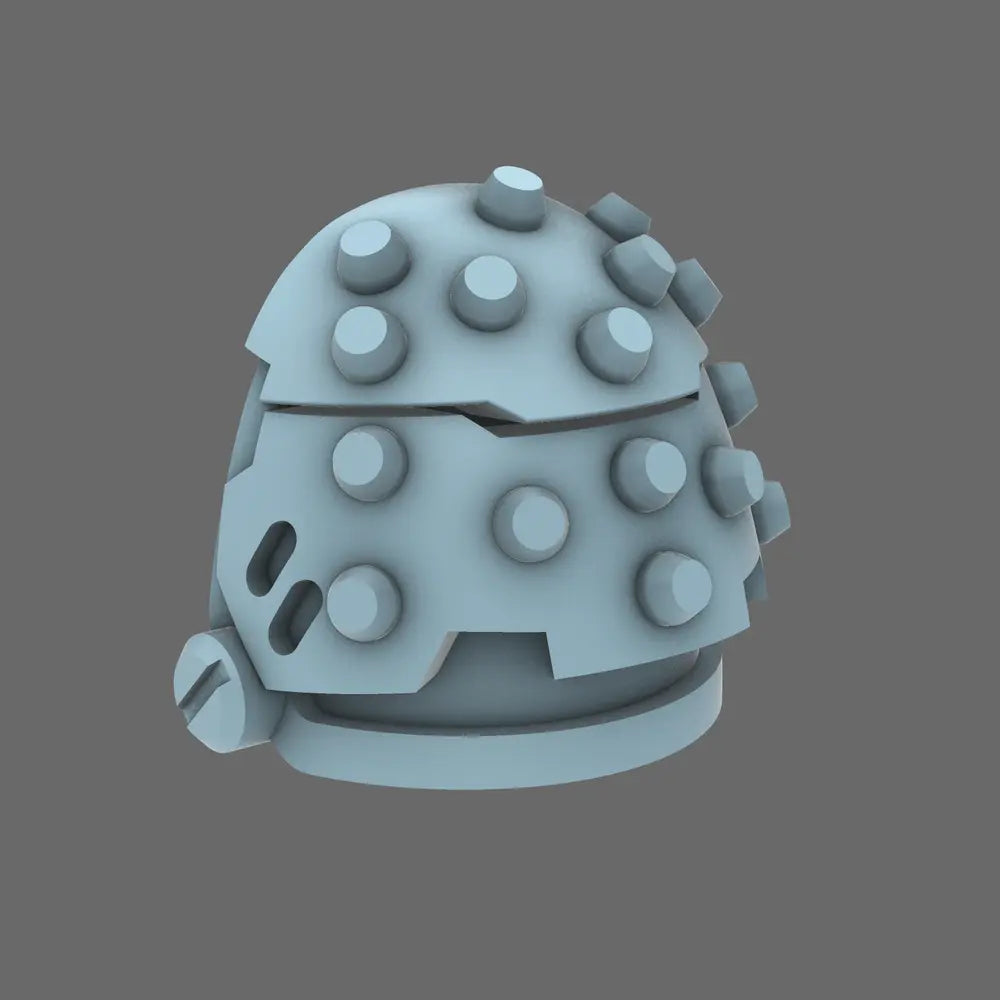 Space Knights V5 Defiant Studded Shoulder Pads Type D X 10 BW Terrain & Forge