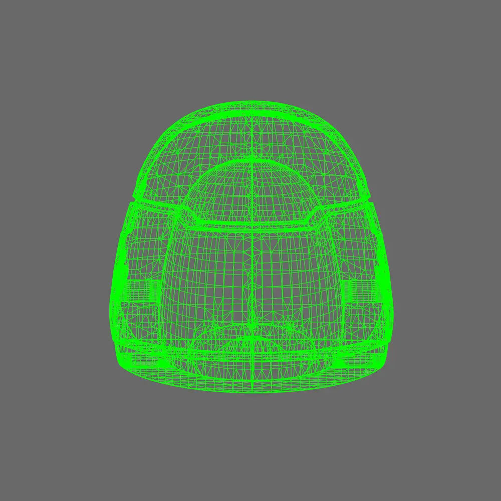 Space Knights V6 Stroud Smooth Shoulder Pad Type A X 10 BW Terrain & Forge