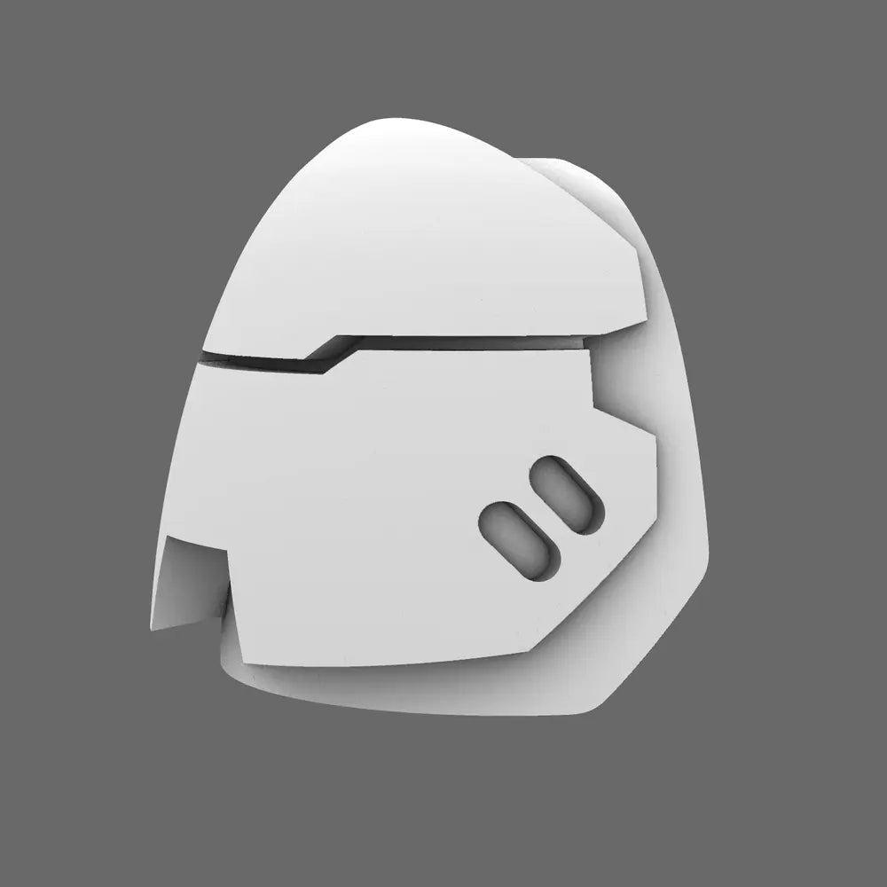 Space Knights V6 Stroud Smooth Shoulder Pad Type C X 10 BW Terrain & Forge