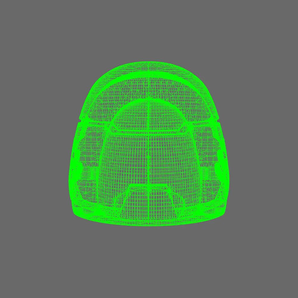 Space Knights V6 Stroud Smooth Shoulder Pad Type C X 10 BW Terrain & Forge