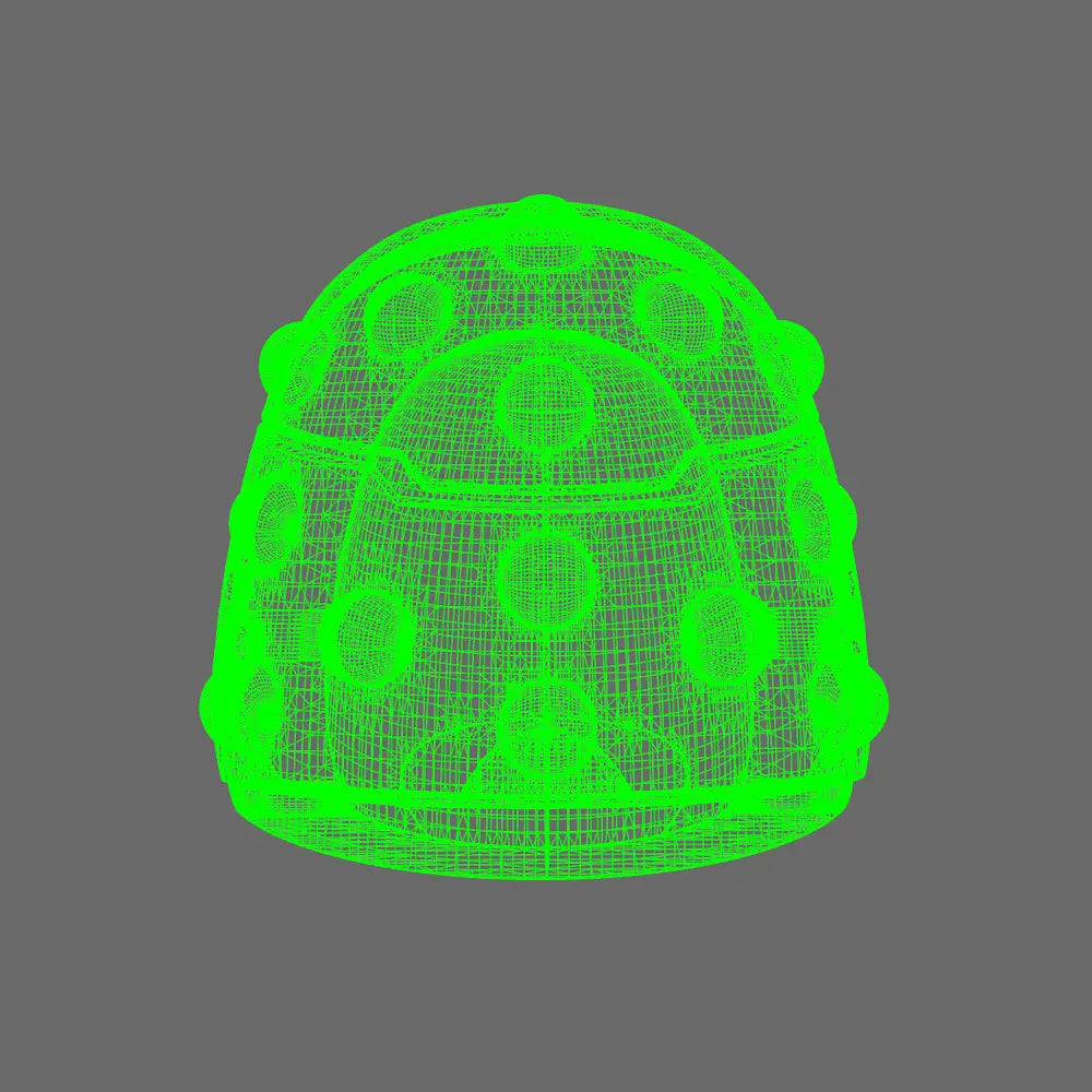 Space Knights V6 Stroud Studded Shoulder Pad Type B X 10 BW Terrain & Forge