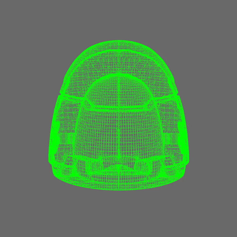 Space Knights V6 Stroud Smooth Shoulder Pad Type D X 10 BW Terrain & Forge