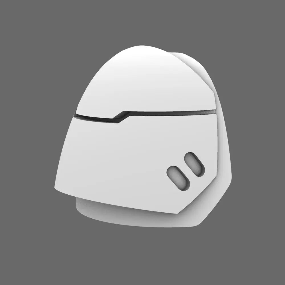 Space Knights V6 Stroud Smooth Shoulder Pad Type B X 10 BW Terrain & Forge