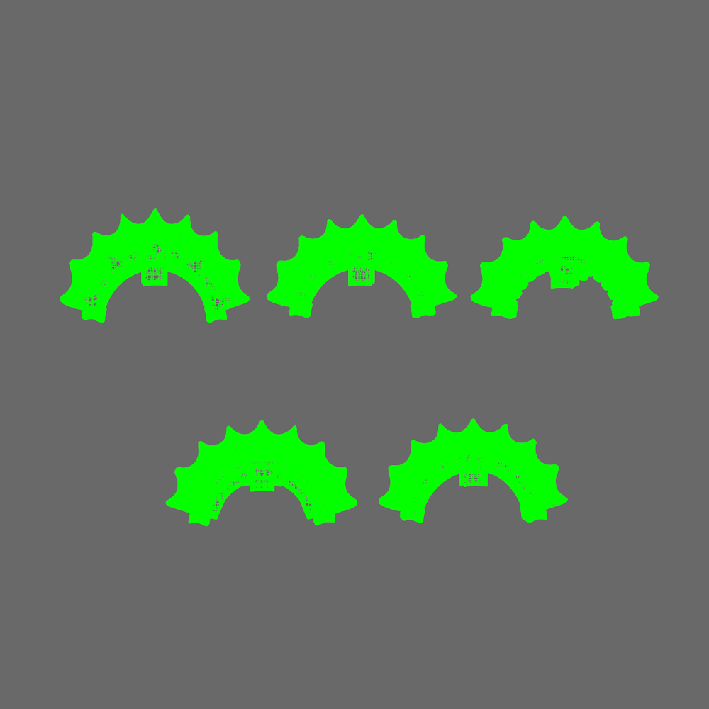 Dragon Knights Dragon Scale Crests x10