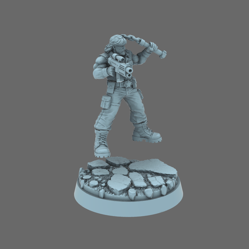 Colonial Troops Action Hero Chuck