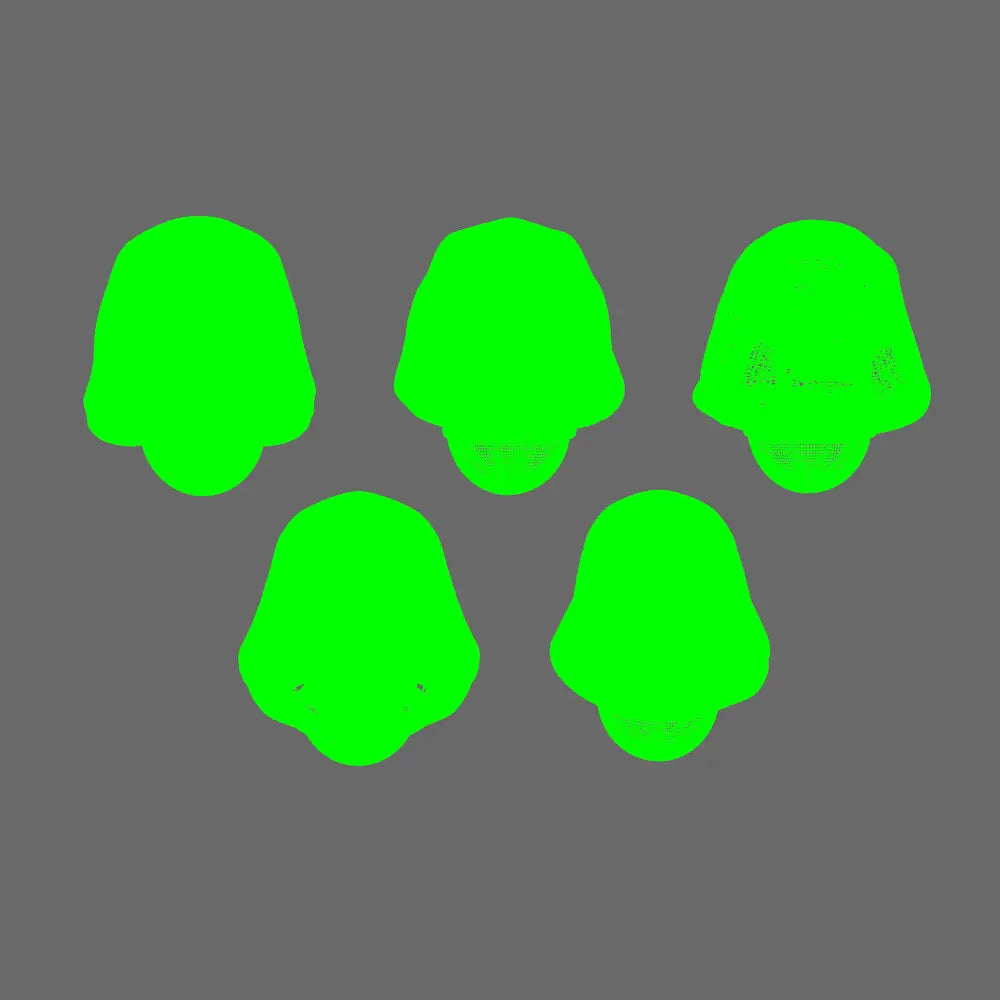 Pumpkin Lords Grim Reaper V10K Heads X 10 BW Terrain & Forge