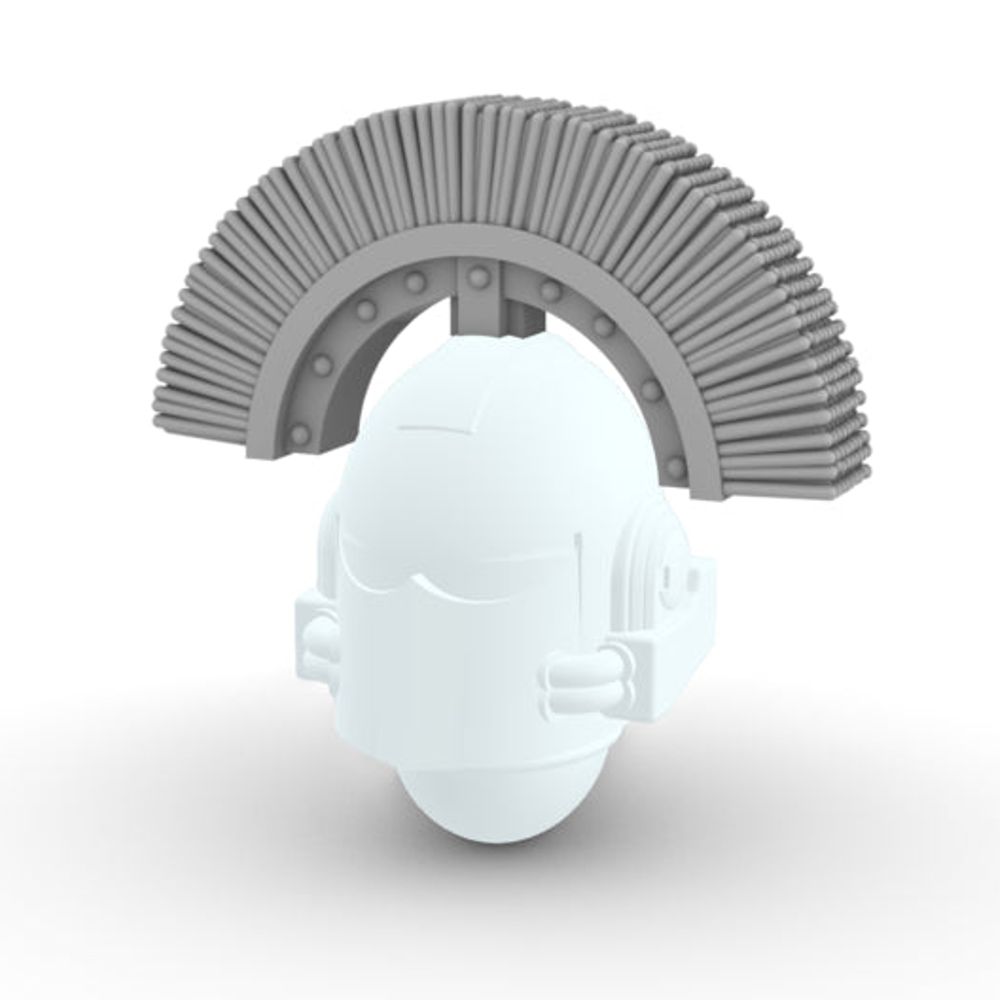 Space Knights Feathered Crest for V7 helmets