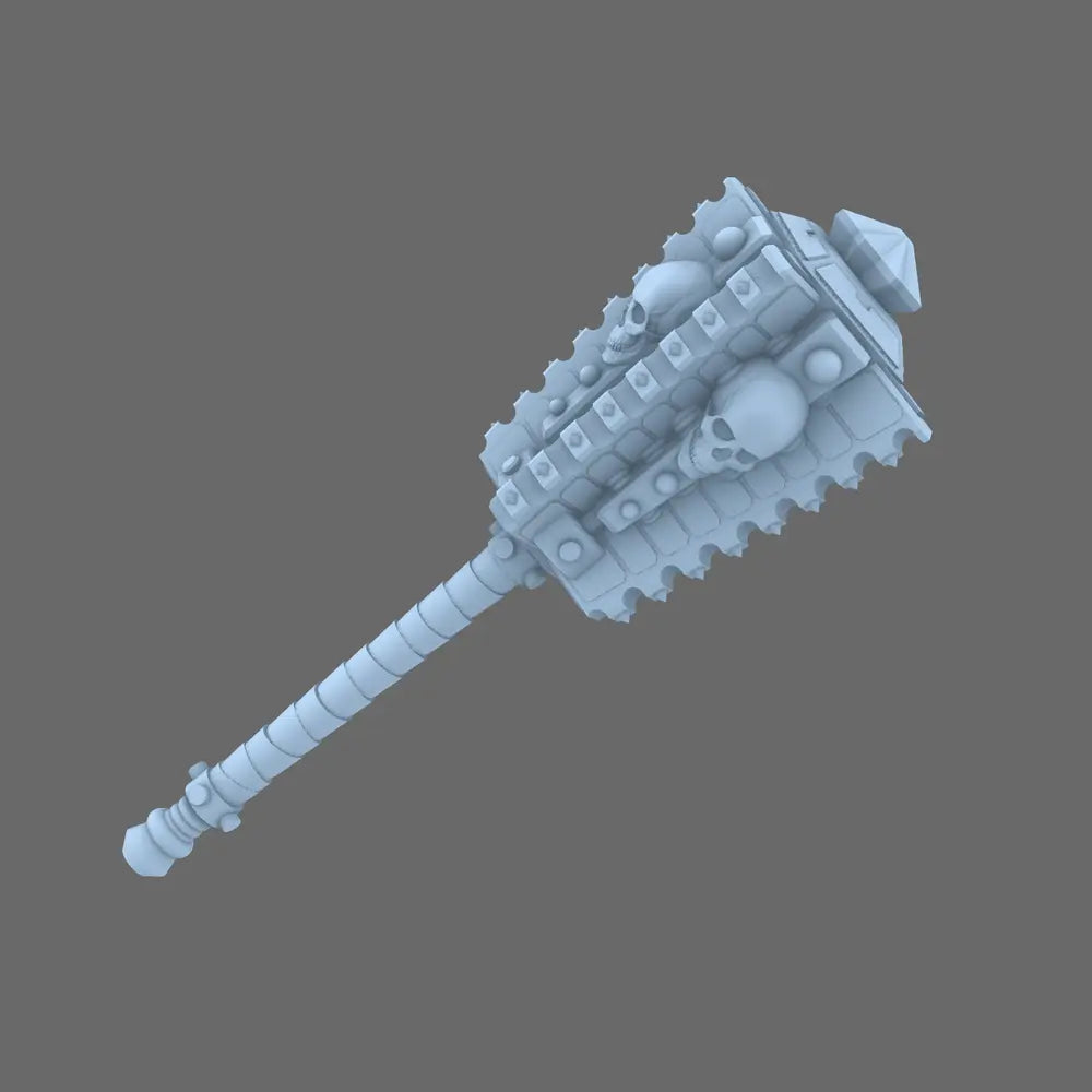 Cyber Samurai Greater Tetsubo No Hand BW Terrain & Forge