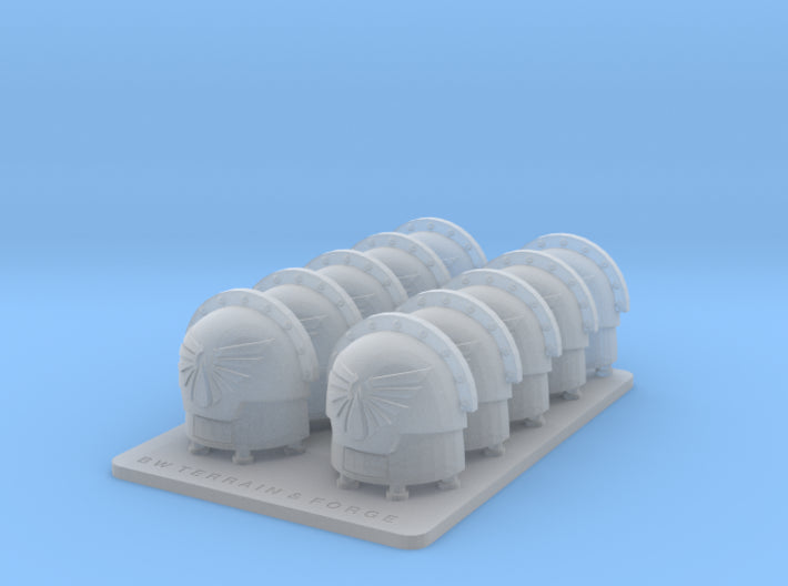 Legions Of Michael V7 Compound Style Shoulder Pads 3d printed