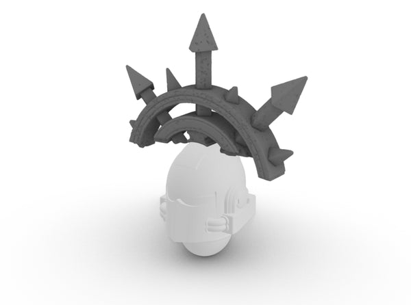 Corrupt Knights Relic Crest 3d printed