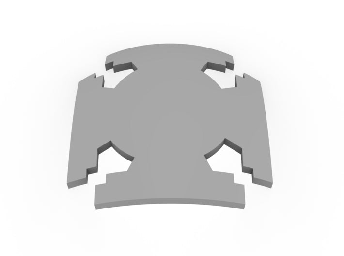Space Knights Veteran Shoulder Pad Symbols 3d printed