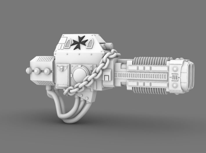 Space Templar Dreadnought Deathray Arm (Right) 3d printed