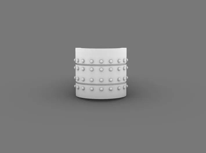 Cyber Samurai V6 Heavy Plate Sode Shoulder Pads 3d printed