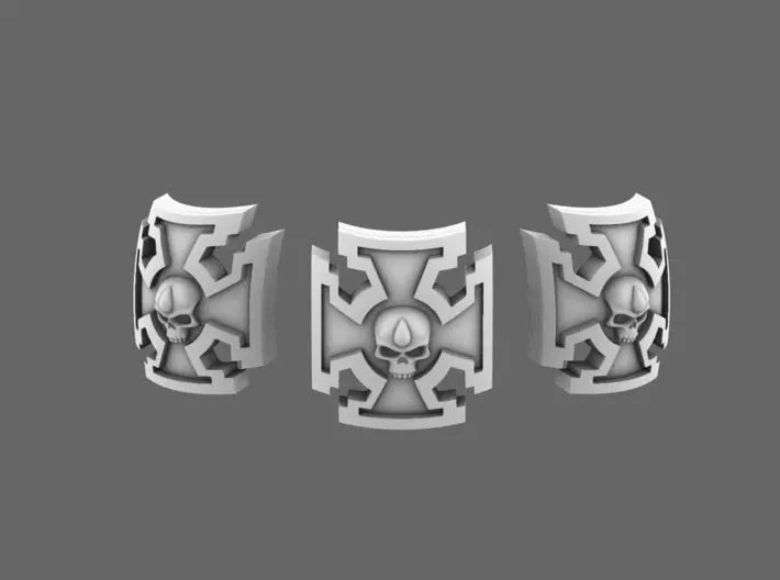 Legions of Michael Veteran Pad Symbols x64 3d printed