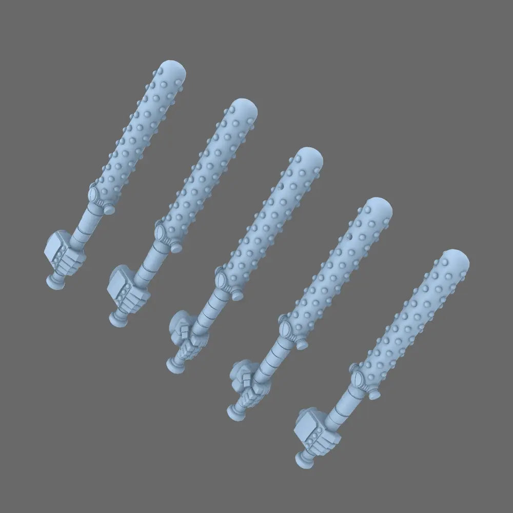 Cyber Samurai Power Tetsubo BW Terrain & Forge