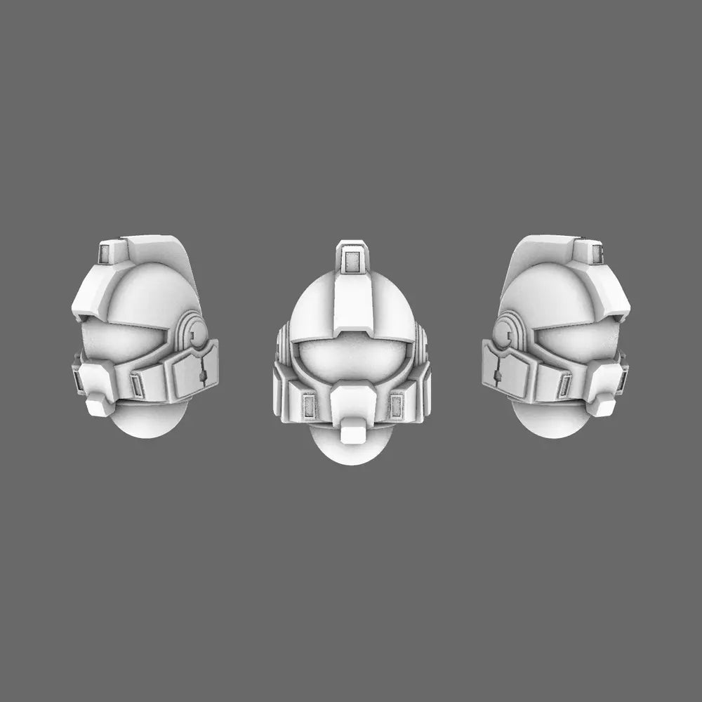 Clan Gunpla V10 Helmet Type B BW Terrain & Forge