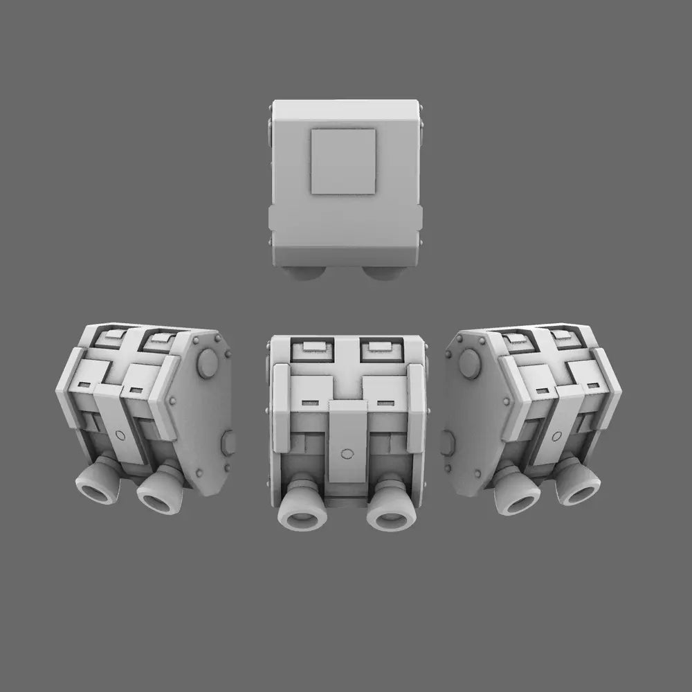 Clan Gunpla V10 Style Zaku II Standard Jetpack BW Terrain & Forge