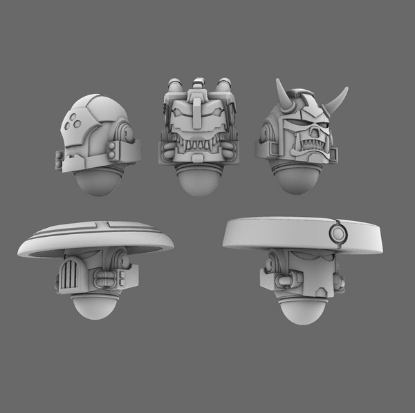 Rising Death Clan V10 Veteran Helmet Set