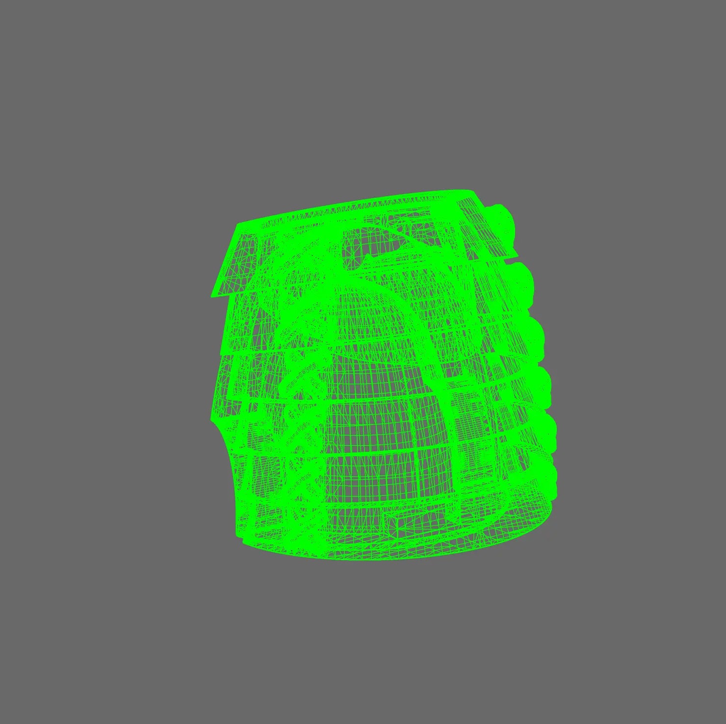 Cyber Samurai V7 Bushi Shoulder Pads Type C BW Terrain & Forge