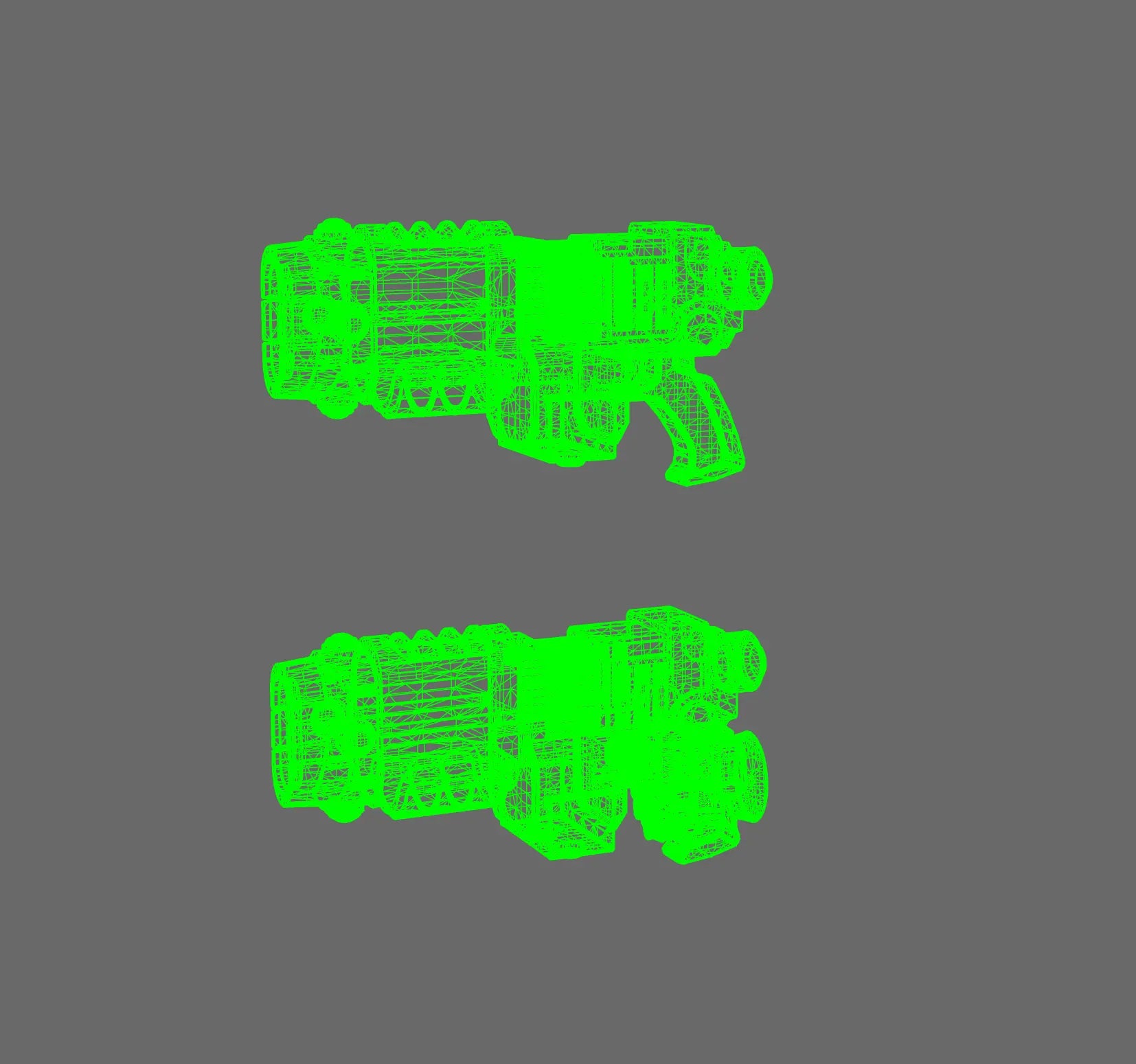 Space Knights Death Ray Pistols BW Terrain & Forge