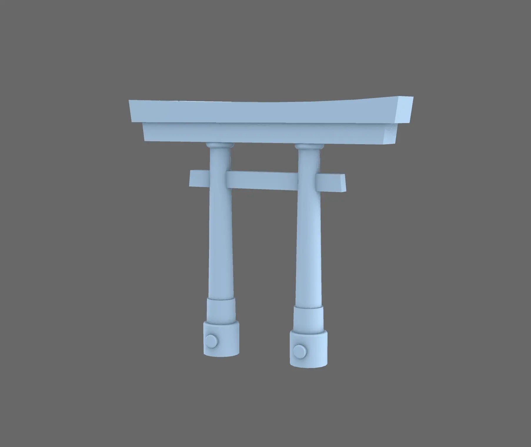 Cyber Samurai Back Pack Addon Shinto Arch A BW Terrain & Forge