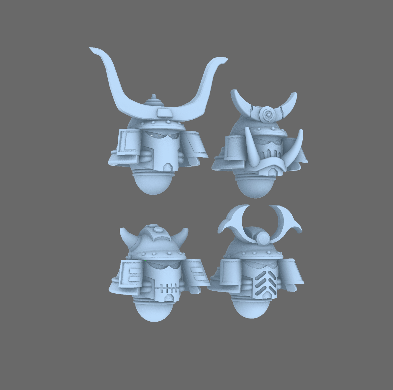 Cyber Samurai V10 Primus Samurai Helmets