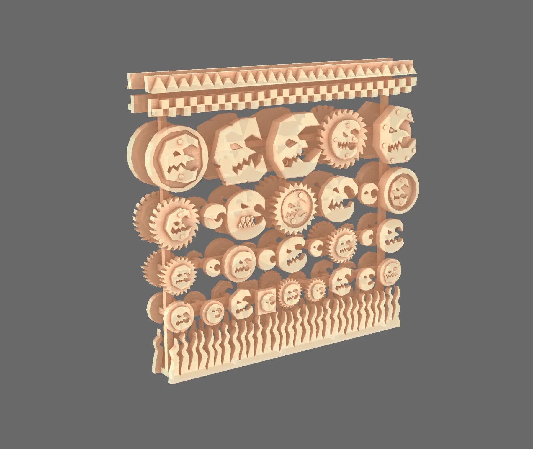 Lunar Orcs Clan Symbols BW Terrain & Forge