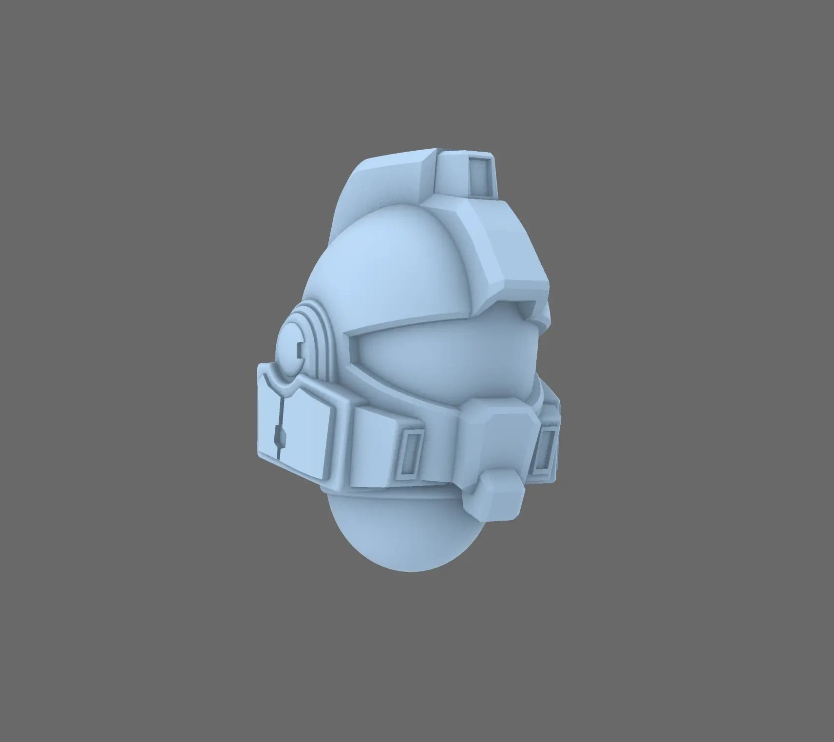 Clan Gunpla V10 Helmet Type B BW Terrain & Forge