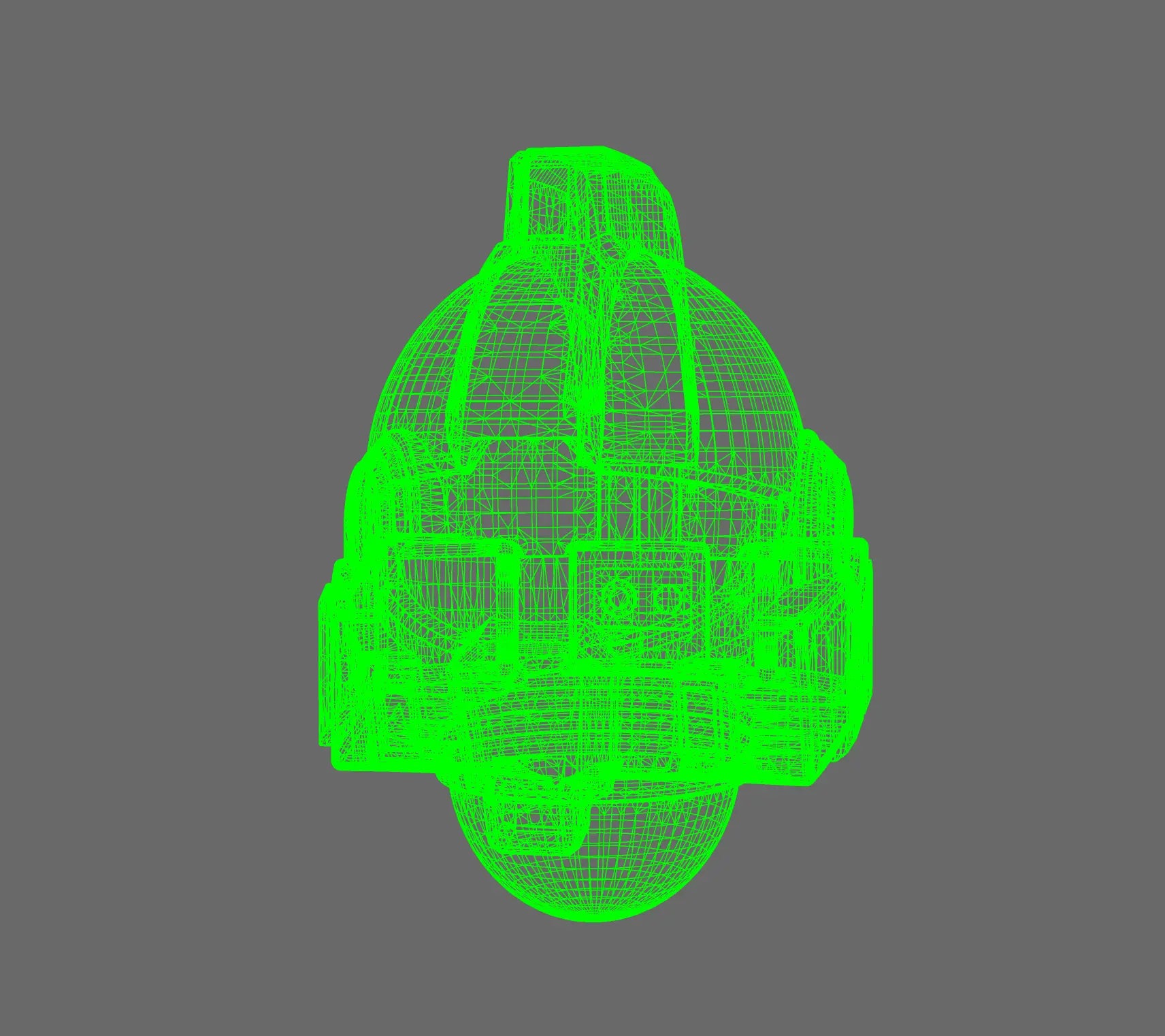 Clan Gunpla V10 Helmet Type B BW Terrain & Forge