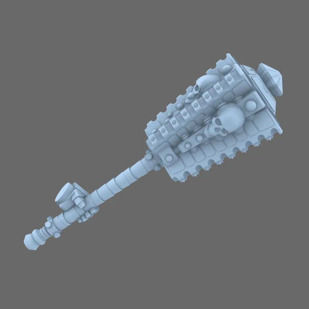 Cyber Samurai Greater Tetsubo Left Hand BW Terrain & Forge