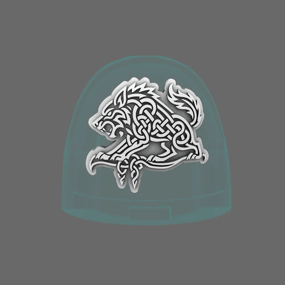 Arctic Prowler V10R Shoulder Symbols LEFT X 60 - BW Terrain & Forge