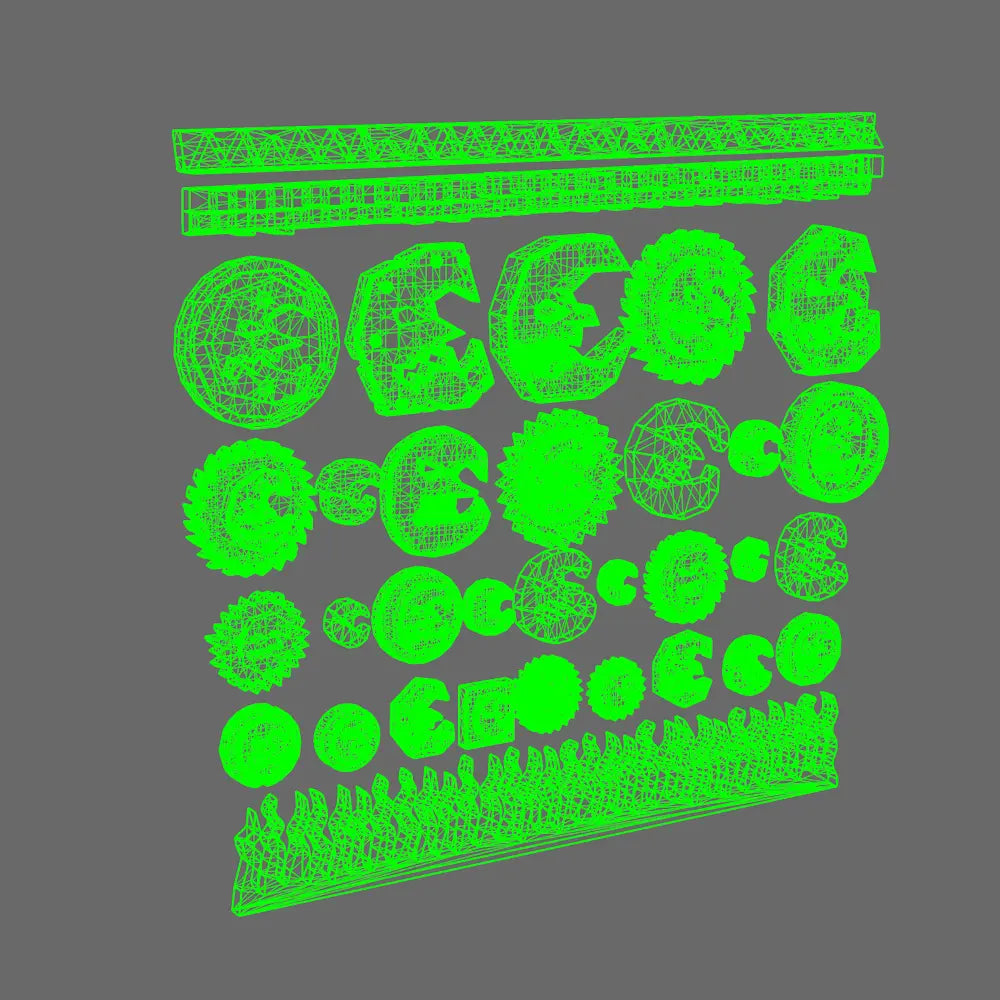 Lunar Orcs Clan Symbols BW Terrain & Forge