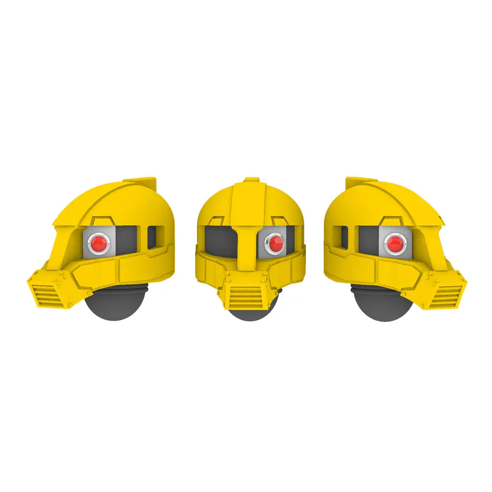 Clan Gunpla V10K Zaku I Helmets - BW Terrain & Forge