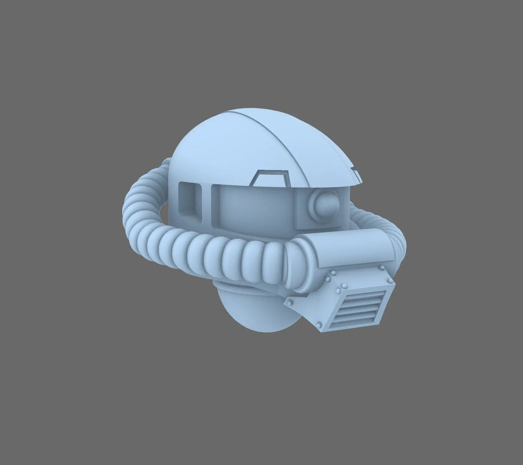 Clan Gunpla V10K Zaku II Helmets - BW Terrain & Forge