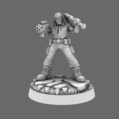 Colonial Troops Action Hero Chuck - view 1