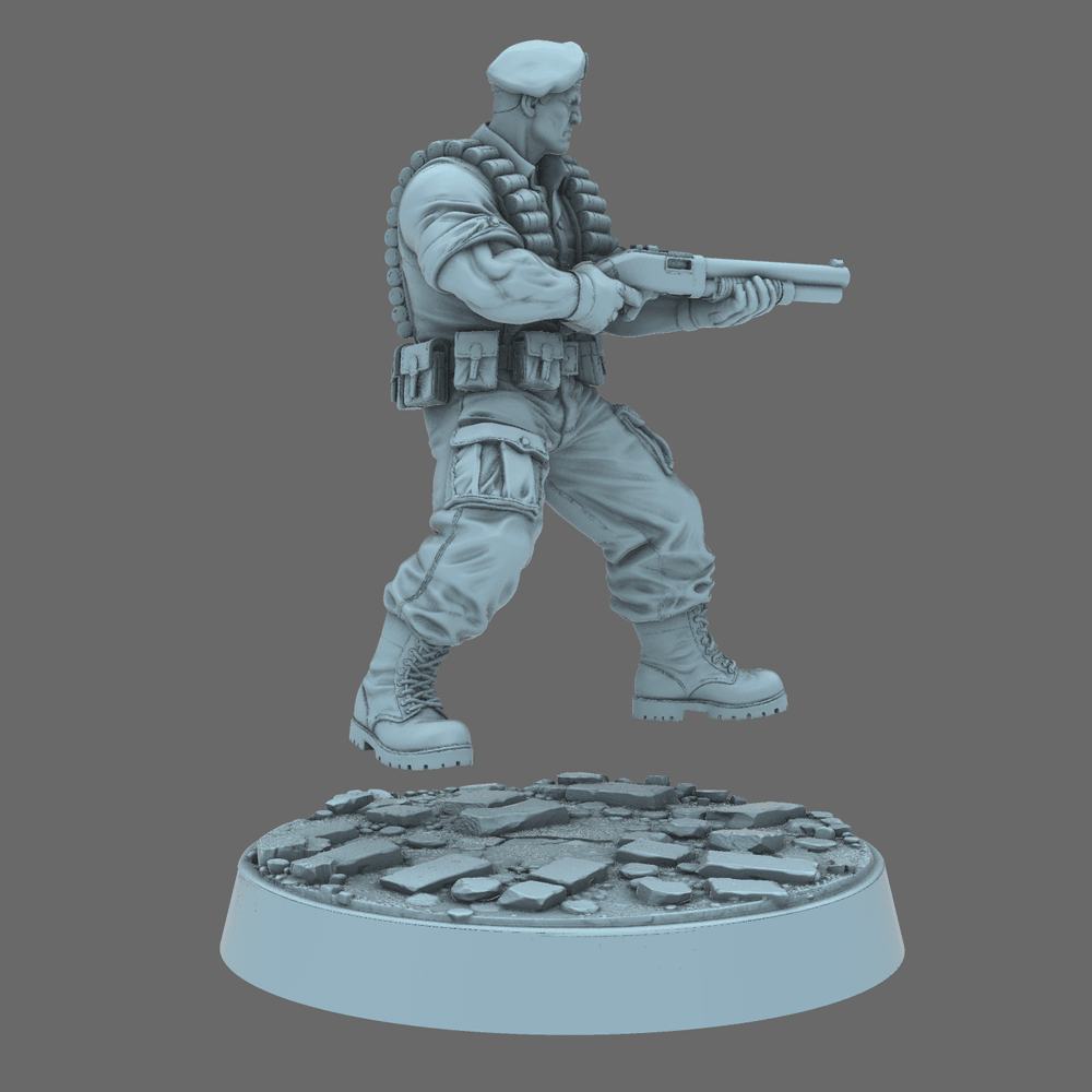 CT-All American Heroes Steel - BW Terrain & Forge