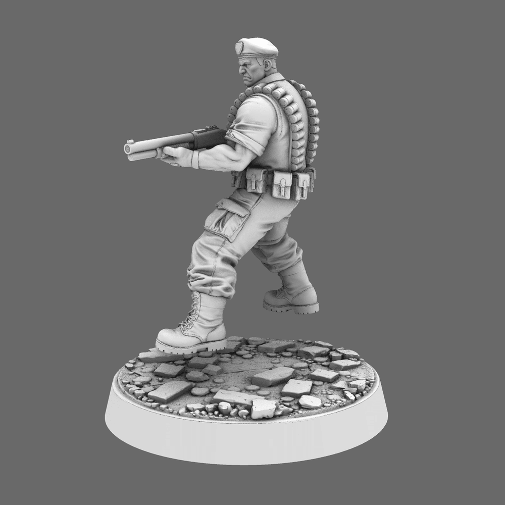 CT-All American Heroes Steel - BW Terrain & Forge