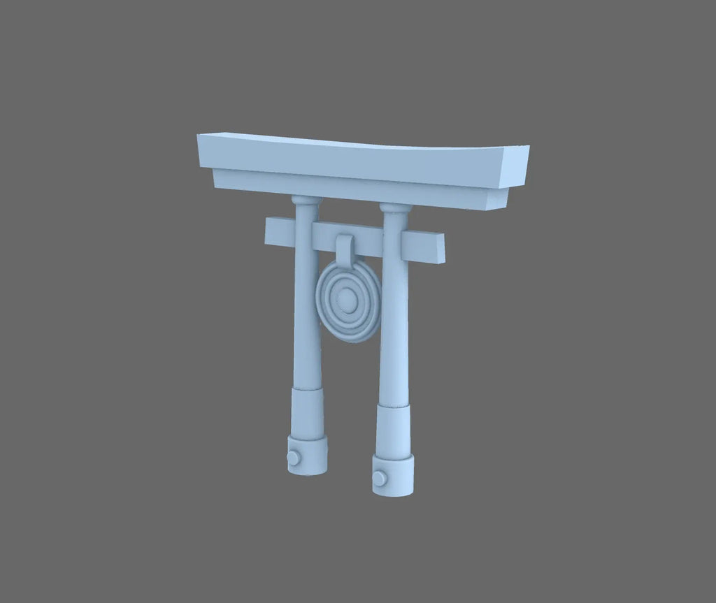 Cyber Samurai Shinto Arch Backpack Add-On Type B - view 3