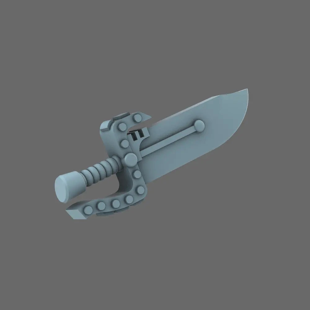 Cyber Samurai Butterfly Style Electro Sword NOHAND X 10 - BW Terrain & Forge