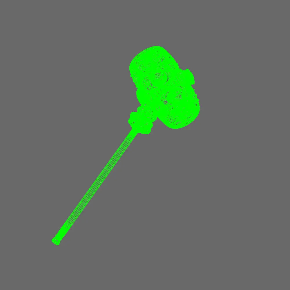 Cyber Samurai Energy Hammer (No Hand) - view 6